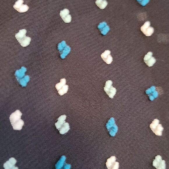 NWT LOFT OUTLET SLEEVELESS V-NECK NAVY DRESS W/ LINING SZ.0 - Picture 4 of 5